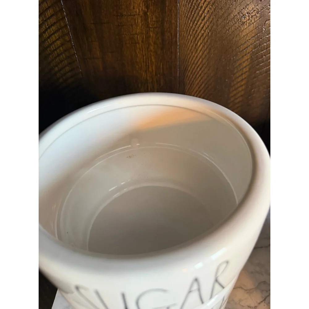 Rae Dunn Food Storage Canisters One Size White Black